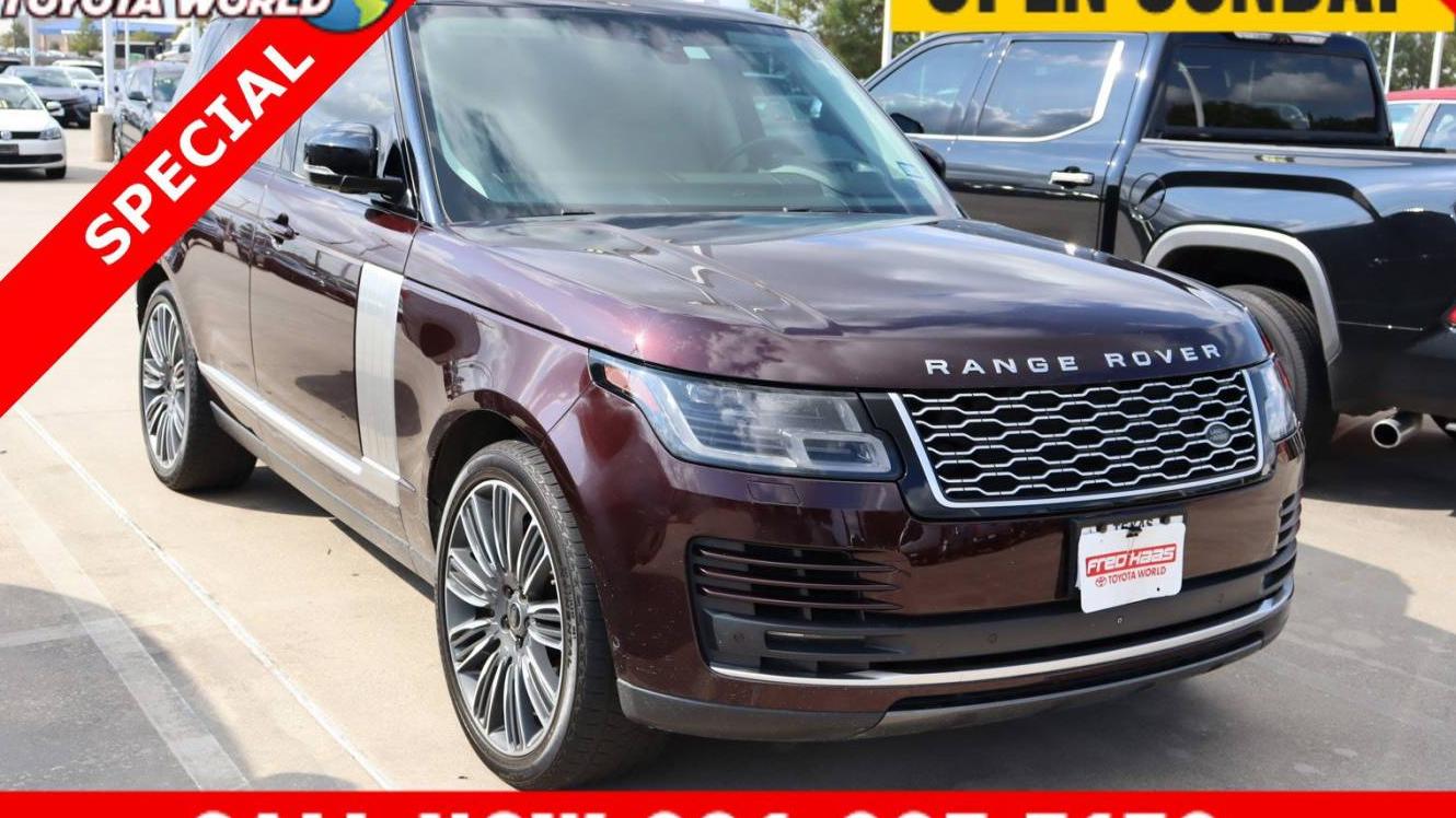 LAND ROVER RANGE ROVER 2018 SALGS2RE6JA387404 image